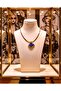 Steel Necklace with Gold Evil Eye - 2