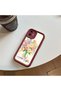 Oppo A5 5g Compatible Case Camera Protector Burgundy Silicone Couple Phone Case Floral Pattern - 5