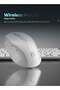 Wireless Keyboard and Mouse Combo, English Arabic Layout, Bluetooth & 2.4GHz Connectivity, White - 2