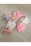 Girls Assorted Floral Hair Clip Set 6 Pieces - 3