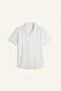 Modern Fit Resort Collar Cotton Short Sleeve Shirt I1855Ax26Hs
