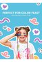 2500 Pcs Multicolors Mini Elastic Hair Ties – Soft Rubber Bands for Baby Girls & Kids | No Pull Ponytail Holders | Gentle, Durable Polybands 25Colors - 2