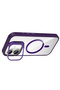 iPhone 17 Case with Camera Stand Magsafe Supported Transparent Back Silicone Gzst - 4