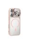iPhone 17 Pro Case with Camera Stand, Magsafe Compatible, Transparent Back, Silicone - 2