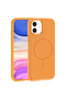 iPhone 11 Case Slim Magsafe Ring Camera Raised Silicone Senk - 5