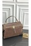 Genuine Suede Leather Women's Hand Shoulder Bag - 3