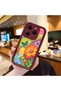 Tecno Spark 20 Pro 4g Compatible Case Camera Protector Claret Red Silicone Couple Phone Case Butterfly Pattern