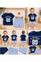 100% Cotton Vintage Printed Baby Boy Summer Set - 4