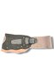 Sorelle Khaki Detailed Design Leather Belt - Handmade Accessory