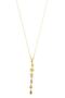 Glb-stl41414 element necklace - gold - 2