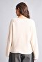 V-Neck Soft Textured Seamless Knitwear Basic Sweater F4800Ax26Wn - 6