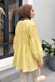 Floral Gathered Tunic 5501 - Yellow - 4