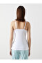 Özmarka New Season U-Neck Straight Strap Maternity Cup Bra Tank Top - 4