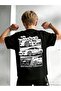 Supra Printed Oversize Crew Neck Summer T-Shirt