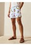 PRINTED SWIM SHORT