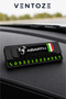 Abarth Logo Numbered Temporary Parking Phone Number