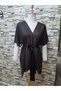 Mira Multi-Functional Chiffon Shawl Bolero Brown