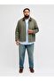 سترة رجالية خضراء من Jjegraham Worker Jacket Ln Pls - 2