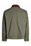 سترة رجالية خضراء من Jjegraham Worker Jacket Ln Pls - 6