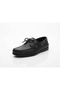 Genuine Soft Leather Black Casual Men's Shoes Te0131 - 2
