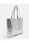 Girls Silver and Pink And Hello Kitty Tote Bag - 3