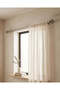 Bronze Extendable Single Curtain Rod With Crystal Finial (Large Size)