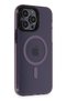 Ilkestor iPhone 14 Pro Max Case Tigra Magsafe Cover - (183958) Deep Purple