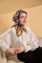 Twill Silk Scarf Noiré Golden Yellow 90X90 - 5