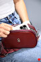 Riga Burgundy Women's Crossbody Bag |   Soft Textured, Multi-Compartment Daily Shoulder Bag ⭐ - 7