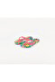 Women Printed Slippers, Pink Combo