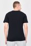 Men Sportswear Fit Short Sleeve Outdoor T-Shirt, Black - 3