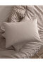 Brunelle Single Cotton Printed Bed Sheet and Duvet Cover Set - Beige - 6