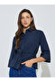 Striped Shirt With Drawcord At The Waist - 3