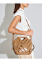 Woven Drawstring Handbag - 2