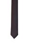 Men's Black Basic Plain Microfiber Tie - 3