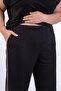 Women's Plus Size Suit with Piping Detail - 4