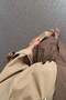 Summer Parachute Fabric Brown Dress - 4