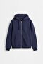 Temel fermuarlı sweatshirt - 6