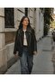 Black Women's Vintage Genuine Leather Jacket