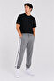 Men's Striped Elastic Waist Trackpants - 2