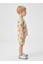 Boys Grey Crab Print Shorts Set - 3