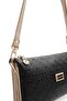 Black - Women's Crossbody Bag with S.Nut Logo Sp1291 - 4