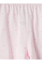 Crew Neck Girls' Shorts Pajamas Set - 6