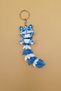 Long Tail Series Cat Figurine Movable Keychain (Large Size-12Cm) - Bag Ornament Charm