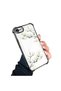 iPhone 7/8/Se 2020 2022 Compatible Transparent Four Corner Silicone Coated Glossy Edge Case - 3