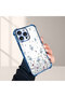 iPhone 16 Pro Max Compatible Transparent Back Four-Corner Reinforced Impact Protection Silicone Case - 4
