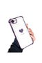 iPhone 16E/17E Compatible Transparent Back Four-Corner Reinforced Impact Protection Silicone Case - 2