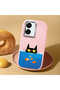 Poco C65 Compatible Shock-Absorbing Camera Protected Pink Silicone Case - 2