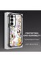 Samsung Galaxy S23 Compatible Transparent Back Four Corners Reinforced Impact Protection Silicone Case - 3