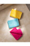 Sorelle 3-Piece 100% Cotton Boxed Hand Towel Set - Yellow/Turquoise/Fuchsia - 30X30 cm - 3